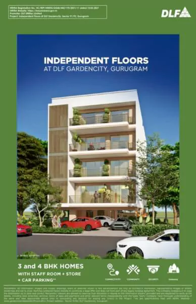 DLF Garden City – 3 BHK